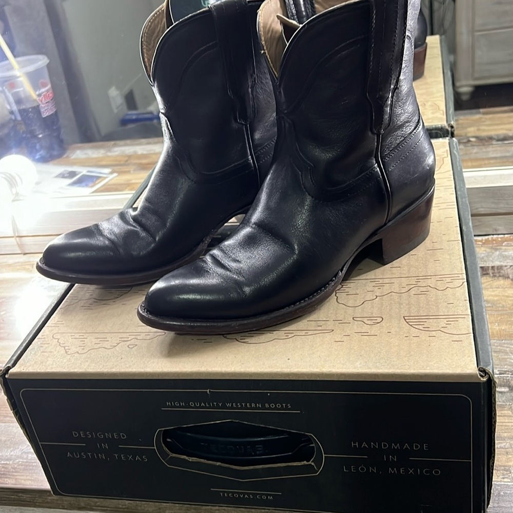 Tecovas The Penny midnight calf BLACK 7B